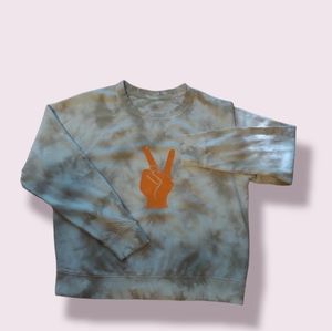 Tie dye female sweater